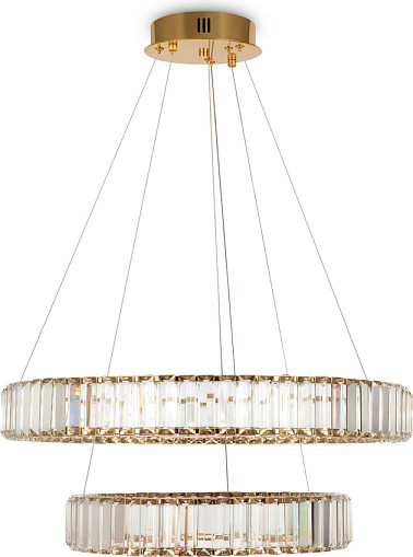 Изображение товара Потолочная база для светильника Freya Tier FR5257A-L2G (латунь)