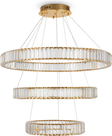 Изображение товара Потолочная база для светильника Freya Tier FR5257A-L3G (латунь)