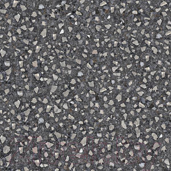 Изображение товара Плитка ProGres Black Terrazzo NR0379 (600x600, черный)