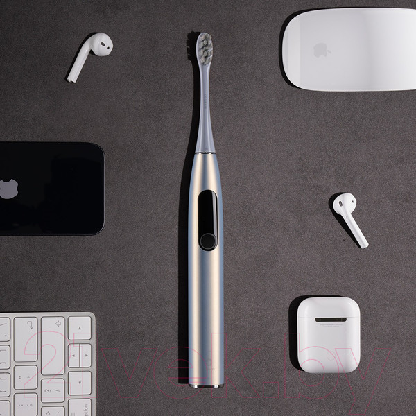 Изображение товара Электрическая зубная щетка Oclean X Pro Digital (серебристый)