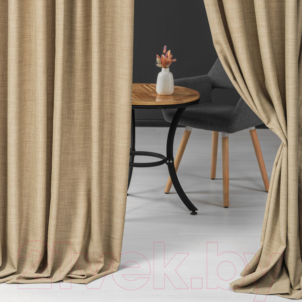 Изображение товара Комплект штор АКВИЛАРИЯ Вербена 300x260 (горчичный)