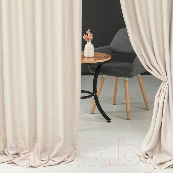 Изображение товара Комплект штор АКВИЛАРИЯ Вербена 300x270 (бежевый)