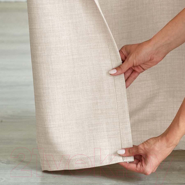 Изображение товара Комплект штор АКВИЛАРИЯ Вербена 300x260 (бежевый)