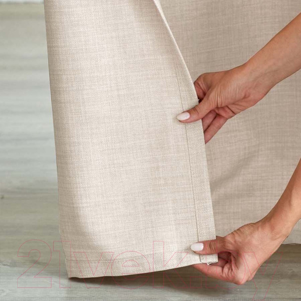 Изображение товара Комплект штор АКВИЛАРИЯ Вербена 300x250 (бежевый)