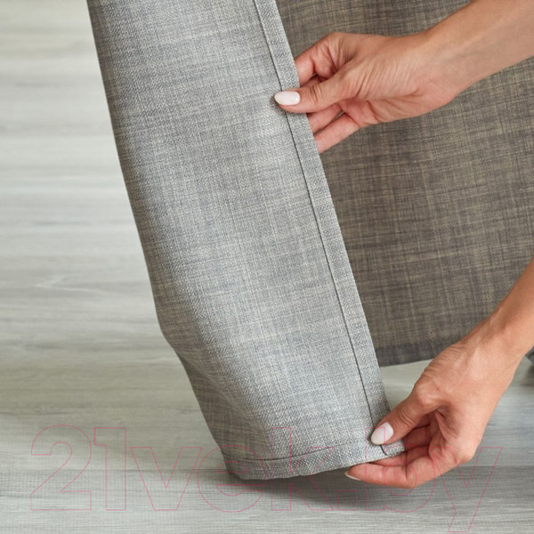 Изображение товара Комплект штор АКВИЛАРИЯ Вербена 300x260 (серый)