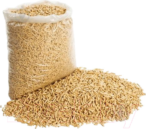 Изображение товара Наполнитель для туалета Альфалес Древесный (15кг)