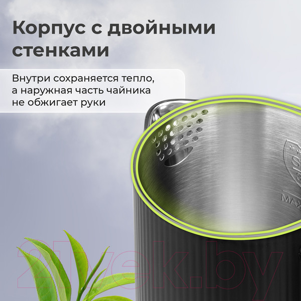 Изображение товара Электрочайник Evolution KP18172 (черный)