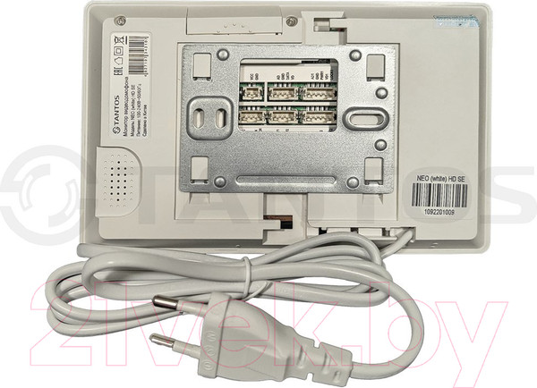 Изображение товара Монитор для видеодомофона Tantos Neo HD SE Tuya (белый)