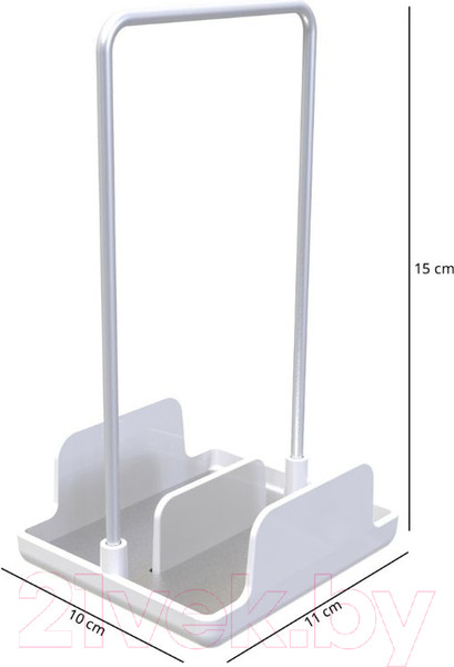 Изображение товара Держатель для губок Primanova M-E87-01 (белый)