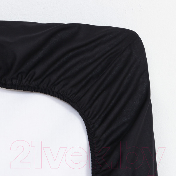 Изображение товара Простыня Этель 9241764 (черный)