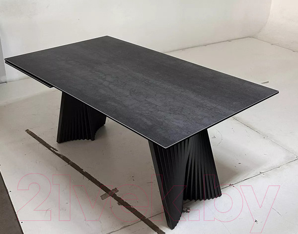 Изображение товара Обеденный стол M-City Yoakim 180 / 626M05472 (1704 темно-серый мрамор/керамика/темно-серый)