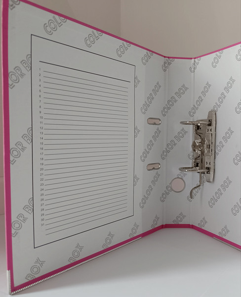 Изображение товара Папка-регистратор Color Box OD50PI (розовый)