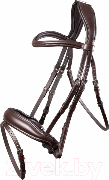 Изображение товара Оголовье для лошади Shires Lussio Dressage FULL / 5098/HAVANA/FULL (коричневый)