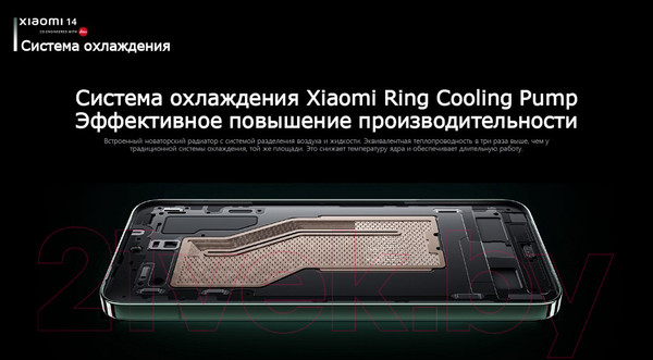 Изображение товара Смартфон Xiaomi 14 12GB/512GB (зеленый)