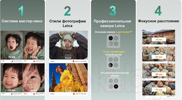 Изображение товара Смартфон Xiaomi 14 12GB/512GB (зеленый)