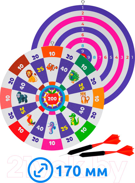 Изображение товара Дартс детский Mega Toys ДМ11543