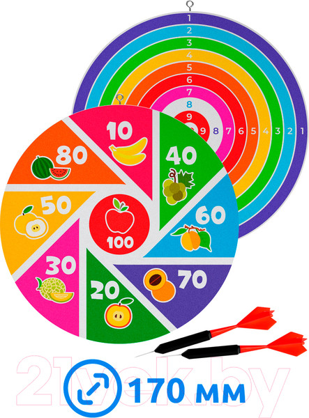 Изображение товара Дартс детский Mega Toys ДМ11554