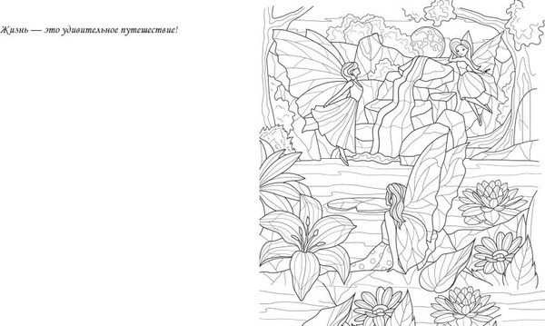 Изображение товара Раскраска-антистресс Эксмо Magic Art. Феи таинственного сада / 9785041938413