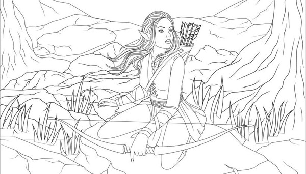 Изображение товара Раскраска-антистресс Эксмо Magic Art. Феи таинственного сада / 9785041938413