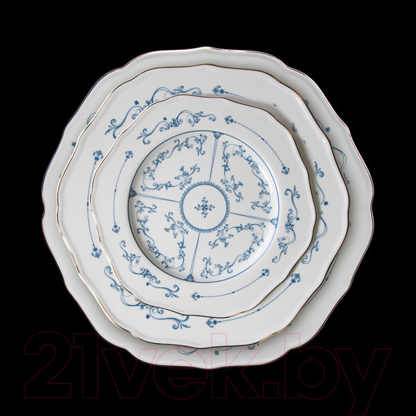 Изображение товара Тарелка столовая обеденная Sam&Squito Vintage JX40-A006-06-APR01-AM01 / фк6704