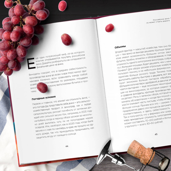 Изображение товара Книга ХлебСоль Русское вино. Время открытий! Твердая обложка (Озерная Евгения)