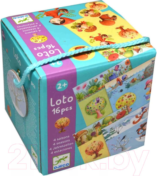 Изображение товара Развивающая игра Djeco Лото 4 сезона / 08123