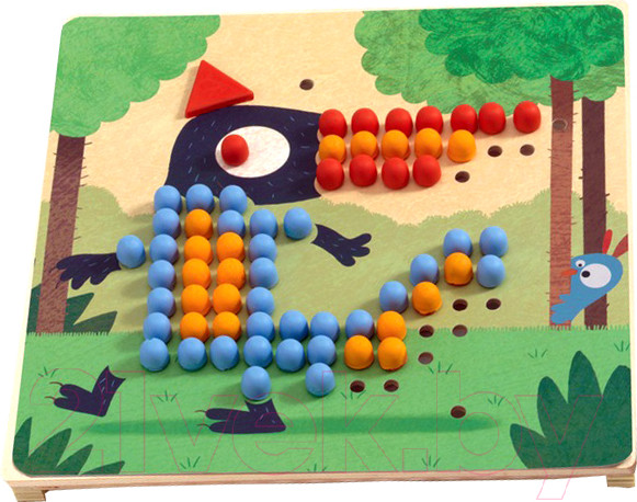 Изображение товара Развивающая игра Djeco Мозаика. Риголо / 08136