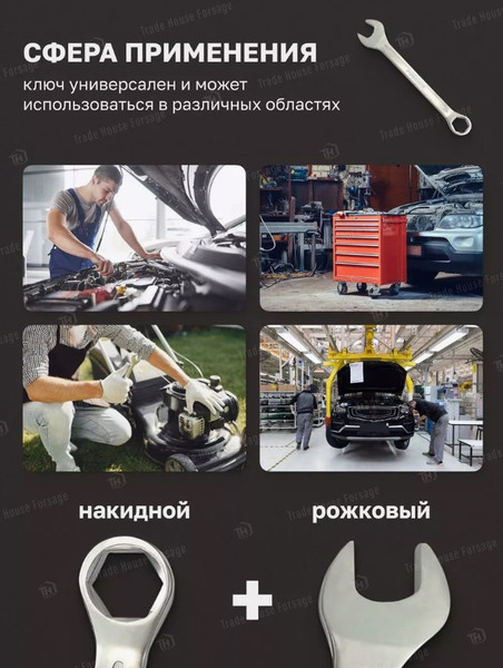 Изображение товара Гаечный ключ Forsage F-75530 (9119)