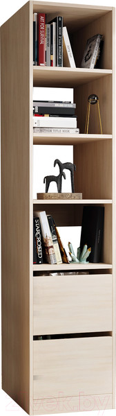 Изображение товара Стеллаж ML Smart Group Туров 50x55x220см / Tu50H3170 (дуб кендал натуральный)