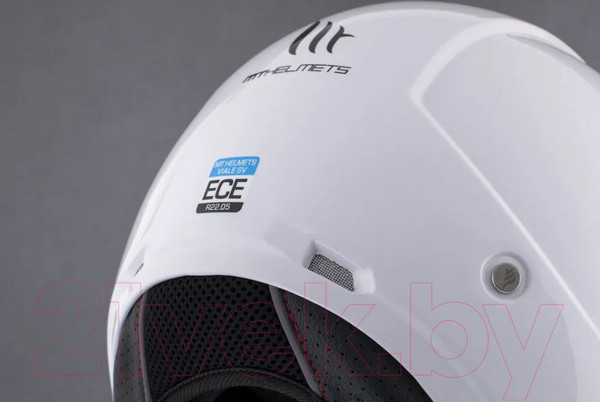 Изображение товара Мотошлем MT Helmets Viale SV Solid A0 (S, белый перламутр)