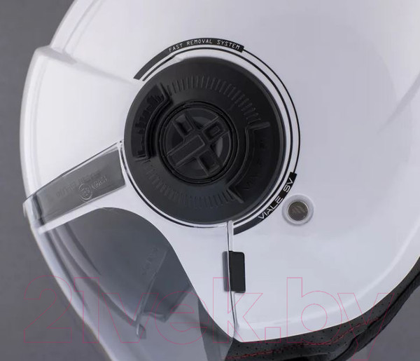 Изображение товара Мотошлем MT Helmets Viale SV Solid A0 (S, белый перламутр)