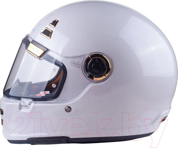 Изображение товара Мотошлем MT Helmets Jarama Solid (XL, белый перламутр)