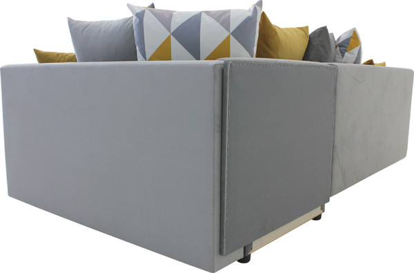 Изображение товара Диван угловой Аквилон Мартин (бинго эш/отто еллоу/ультра мустард)