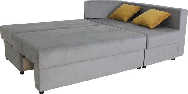 Изображение товара Диван угловой Аквилон Мартин (бинго эш/отто еллоу/ультра мустард)