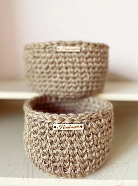 Изображение товара Набор заготовок для творчества ОМурМебель Донышко для вязания круглое 10см, 15см, 20см (3шт)