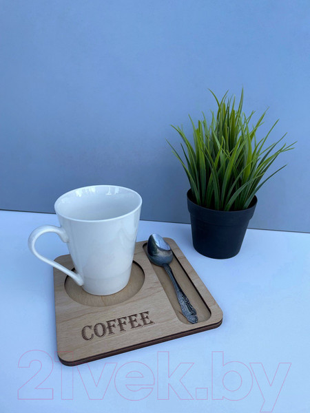 Изображение товара Подставка под кружку ОМурМебель Coffee (бежевый)