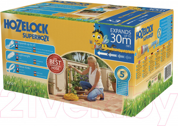 Изображение товара Шланг поливочный Hozelock Superhoze 8230A1240