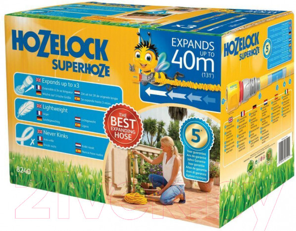 Изображение товара Шланг поливочный Hozelock 8240A1240