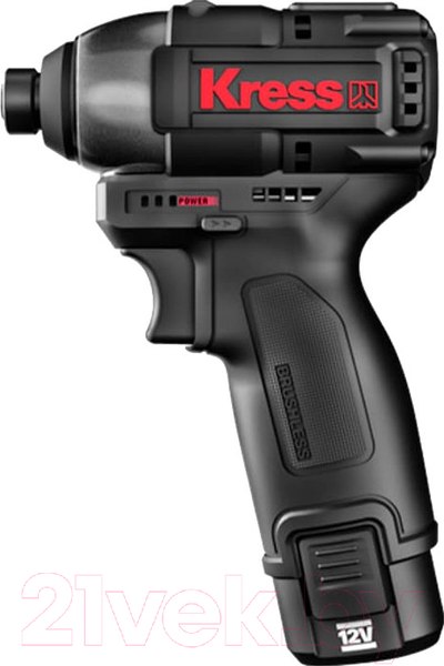 Изображение товара Аккумуляторный шуруповерт Kress KU203.1 (кейс)