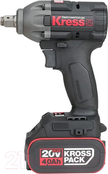 Изображение товара Аккумуляторный гайковерт Kress KU270.9