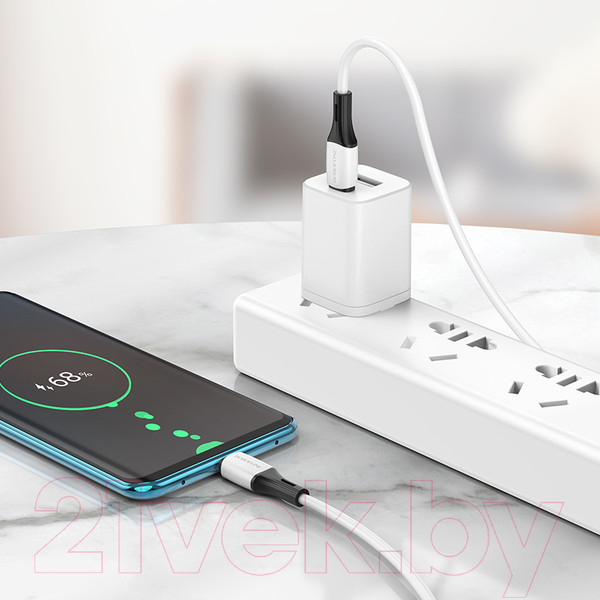 Изображение товара Кабель Borofone BX79 Type-C-Type-C (белый)