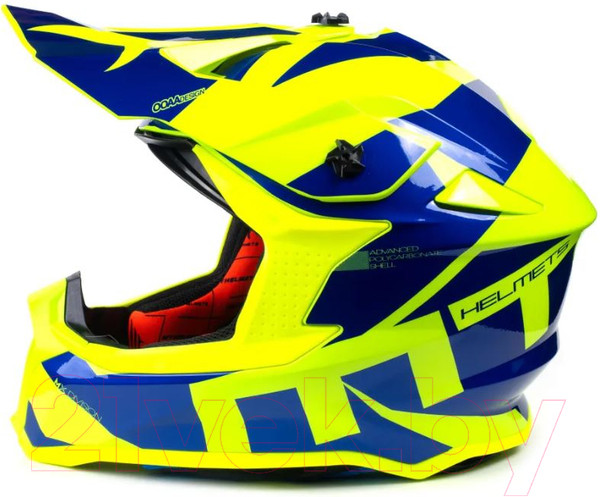 Изображение товара Мотошлем MT Helmets Falcon Crush B7 (L, глянцевый синий)