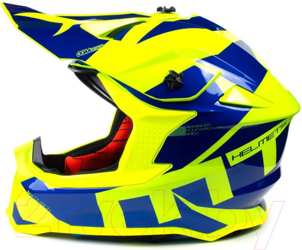 Изображение товара Мотошлем MT Helmets Falcon Crush B7 (XL, глянцевый синий)