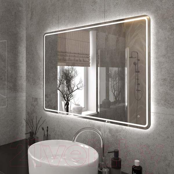 Изображение товара Зеркало Teymi Solli Pro 100x70 / T20256 (подсветка, сенсор)