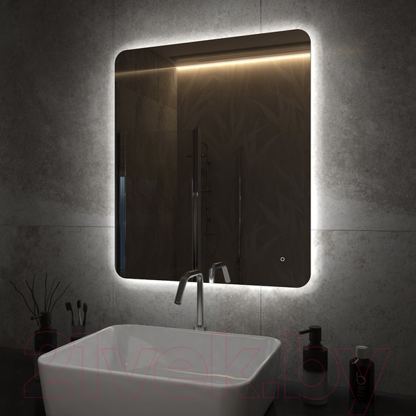 Изображение товара Зеркало Teymi Solli Oreol Pro 60x70 / T20258 (подсветка, сенсор)