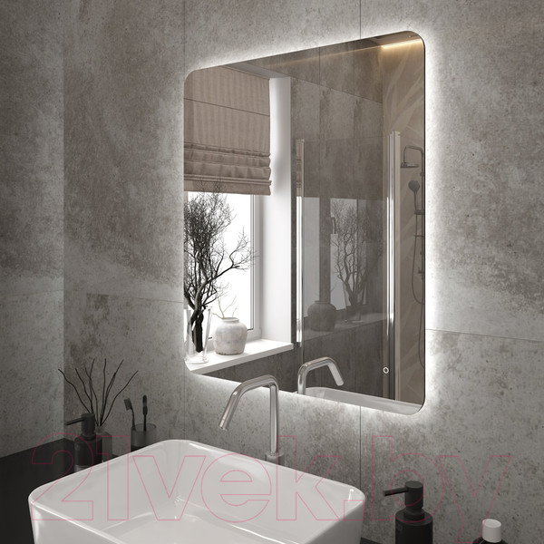 Изображение товара Зеркало Teymi Solli Oreol Pro 60x70 / T20258 (подсветка, сенсор)