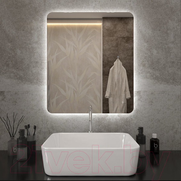 Изображение товара Зеркало Teymi Solli Oreol Pro 60x70 / T20258 (подсветка, сенсор)