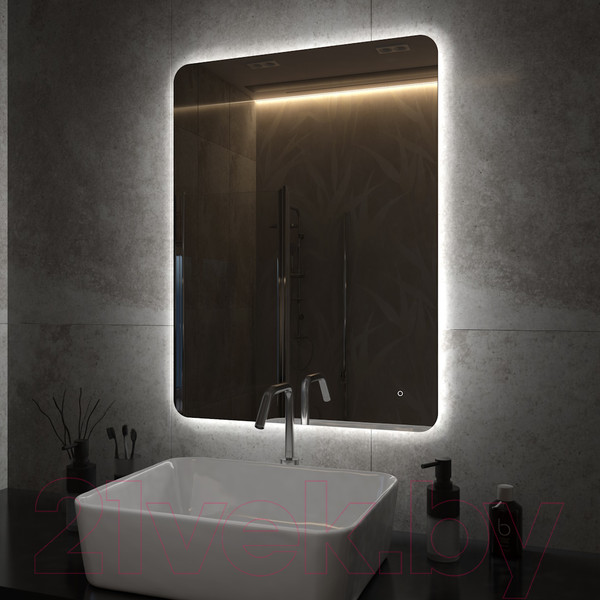 Изображение товара Зеркало Teymi Solli Oreol Pro 60x80 / T20259 (подсветка, сенсор)