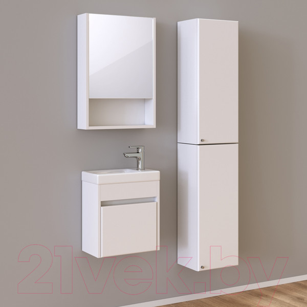 Изображение товара Шкаф для ванной Teymi Mikra 30 / T60515 (белый)