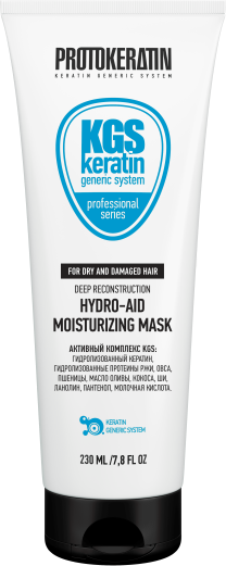 Изображение товара Маска для волос Protokeratin Увлажнение для жестких сухих волос (230мл)